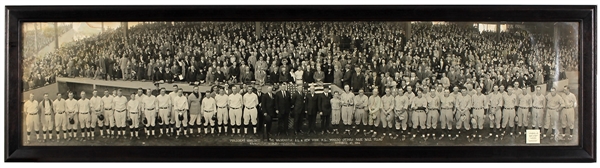 1924 World Series Original Panoramic Photograph