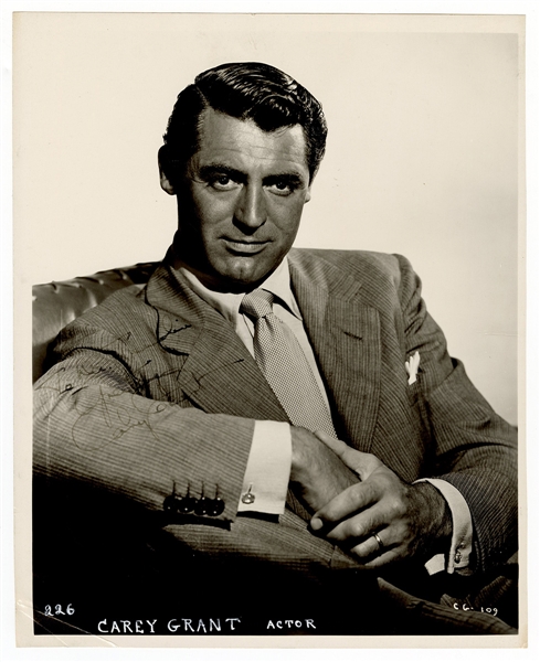 Cary Grant Signed Photograph JSA Authentication