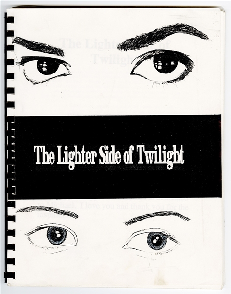 Michael Jackson Personally Owned "The Lighter Side of Twilight" Book