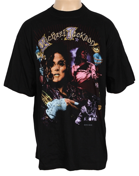 Michael Jackson Personally Owned King of Pop Concert T-Shirt