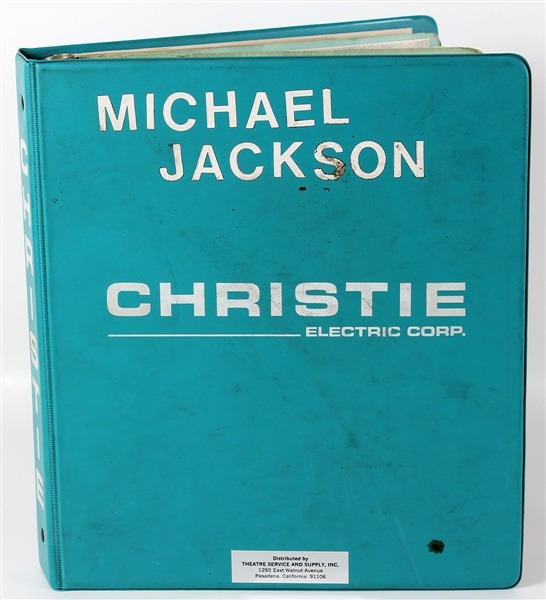 Michael Jackson Personally Owned & Hand Annotated Home Theater Manual