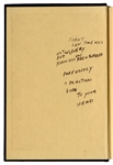 Elvis Owned & Inscribed The Prophet Book by Kahlil Gibran
