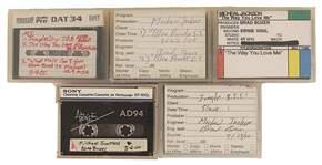 Michael Jackson Collection of Unreleased Songs from His Last Recording Sessions and His Personal Playback Machine