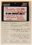 Michael Jackson Collection of Unreleased Songs from His Last Recording Sessions and His Personal Playback Machine