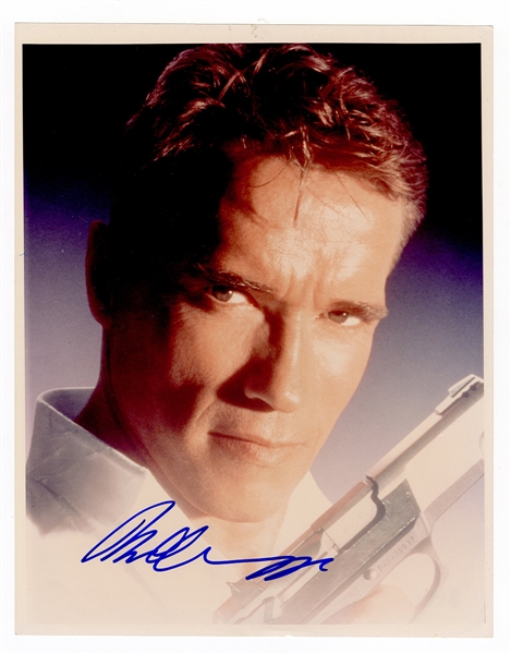 Arnold Schwarzenegger Signed Photograph Beckett COA