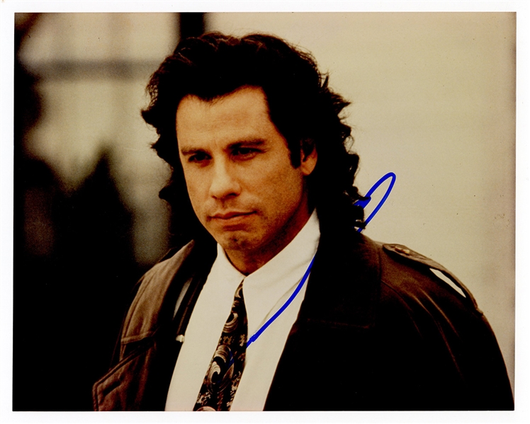 John Travolta Signed Photograph Beckett COA