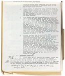 Michael Jordan’s September 12, 1984 Annotated File Copy Rookie Contract Plus His 1988 Contract Signed or Initialed Over 55 Times