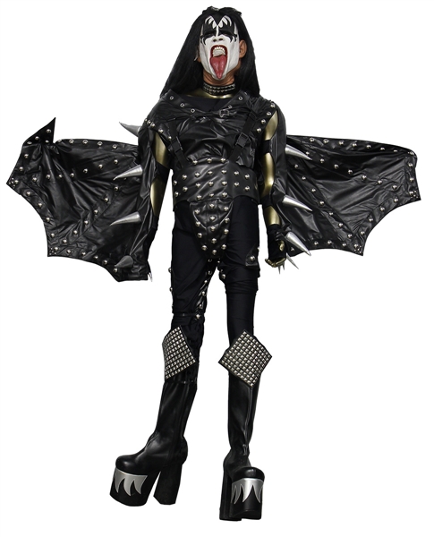 KISS Gene Simmons Reproduction Stage Costume and Mannequin