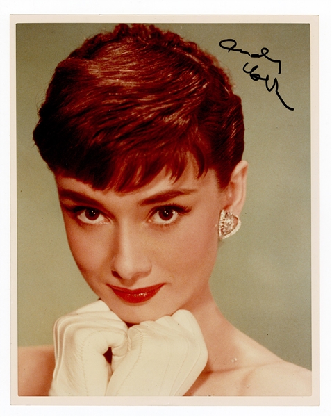 Audrey Hepburn Signed Photograph JSA LOA