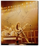 Van Halen 1979 Vintage Signed World Tour Program 
