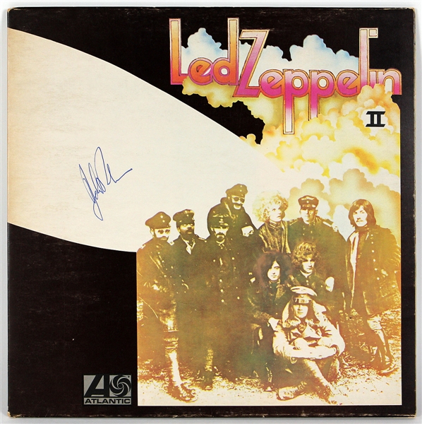 John Bonham Signed "Led Zeppelin II" Album Beckett LOA