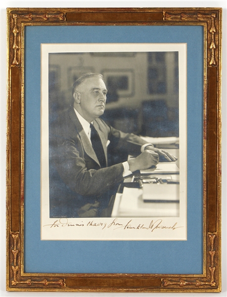President Franklin D. Roosevelt Signed Photograph JSA LOA