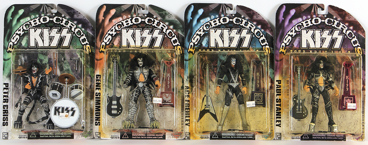Lot Detail - KISS Psycho Circus Action Figures Part II