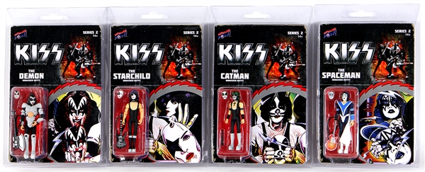 KISS Limited Edition Action Figures and Toy Instruments
