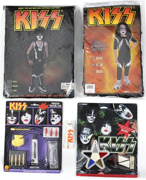 KISS Childrens Costumes and Makeup Kit