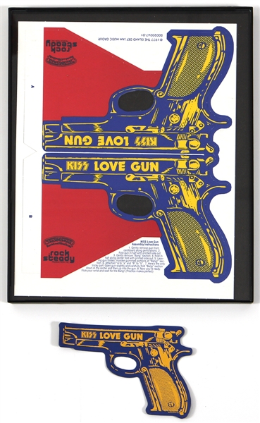 KISS Love Gun Vintage Poster