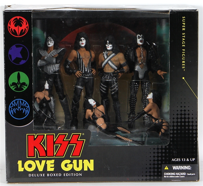 KISS Love Gun Deluxe Boxed Edition Action Figures