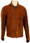 Steve McQueen Owned & Worn Nudies Custom Brown Suede Motorcycle Jacket