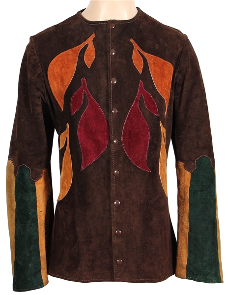 Jimi Hendrix Owned & Worn Dandys Multi-Color Suede Jacket