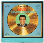 Elvis Presley Signed & Inscribed "Elvis Golden Records Volume 3" Album