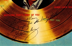 Elvis Presley Signed & Inscribed Elvis Golden Records Volume 3 Album