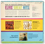 Elvis Presley Signed & Inscribed Elvis Golden Records Volume 3 Album