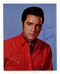 Elvis Presley Signed & Inscribed "From Elvis in Memphis" Bonus Album Photograph