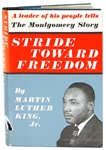 Martin Luther King Jr. Signed Stride Toward Freedom Book PSA LOA