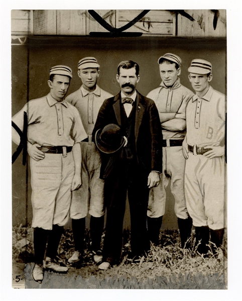 1894 Baltimore Orioles Kieler, Jennings, Kelly and John J. McGraw Photograph