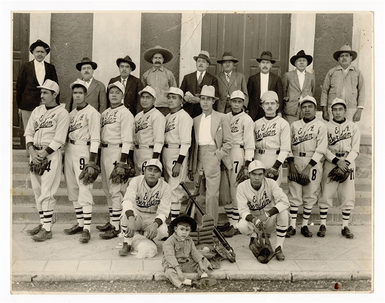 Mexican League Team Original Photograph El Serdan