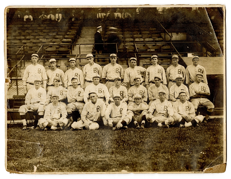 1916 Brooklyn Robins Original Team Photograph