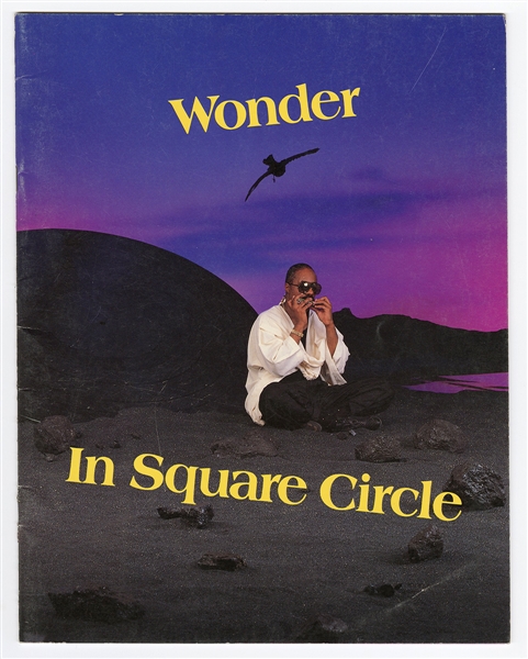 Michael Jackson Owned Stevie Wonder "In Square Circle" Concert Program