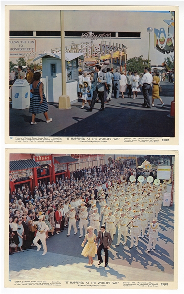 Elvis Presley "It Happened At The Worlds Fair" Original Movie Promotional Photographs