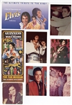 Elvis Presley Original Photographs, Concert Programs, Facsimile Signatures & Fliers Lot