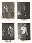 Elvis Presley Concert Photograph Lot With Bill Burk Autograph