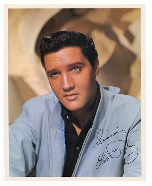 Elvis Presley Facsimile Signed Photograph