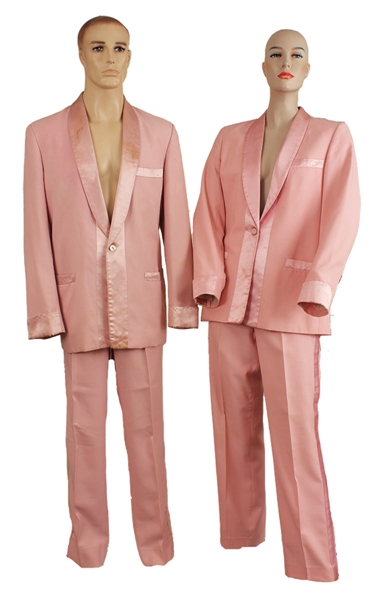 Paul & Linda McCartney Worn Custom Pink Tuxedos