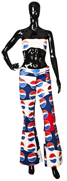 Spice Girl Mel B Pepsi Promotion and Interview Worn Custom Costume