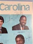 Michael Jordan Historic 1981 North Carolina Tar Heels Team Signed Calendar JSA LOA