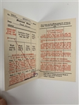 Pete Best's Musician's 1962 Union Card 
