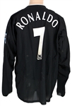 Cristiano Ronaldo Game Worn 2004-2005 Manchester United Vodafone Jersey