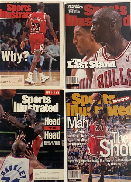 Michael Jordan 4 Sports Illustrated Covers