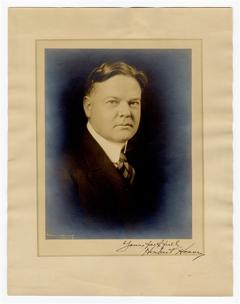 Herbert Hoover Signed Photograph JSA LOA