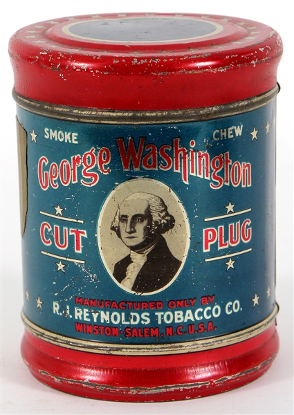 George Washington Vintage Tobacco Tin