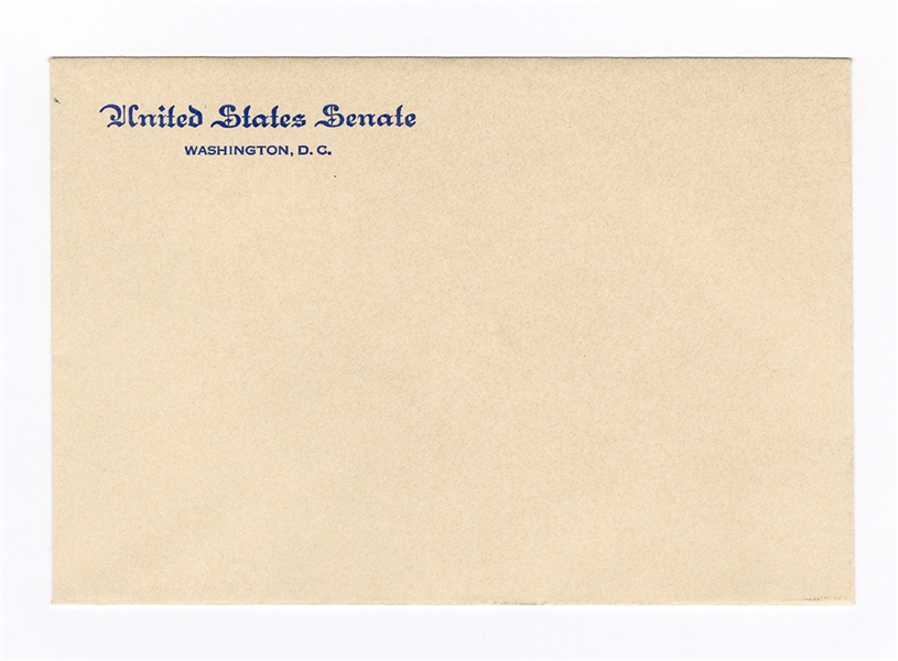 John F. Kennedy Original United States Senate Envelope