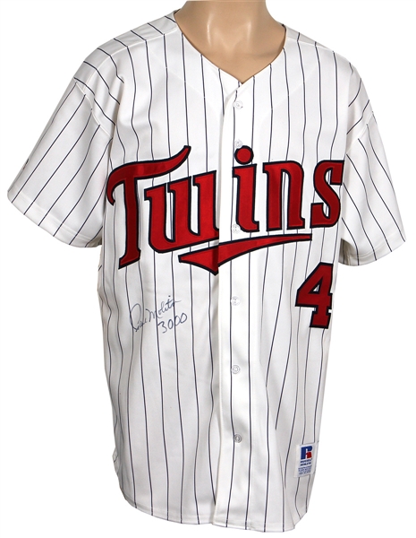 Paul Molitor Signed Minnesota Twins Cooperstown Rookie Replica Jersey