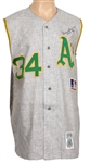 Rollie Fingers Oakland A's Signed Jersey
