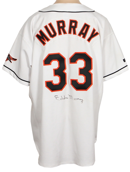 Eddie Murray Signed Baltimore Orioles Cooperstown Replica Rookie Jersey
