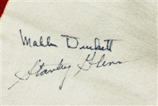 Negro League Multi-Signed Jersey - with Gene Benson, Roy Williams, Stanley Glenn and others.