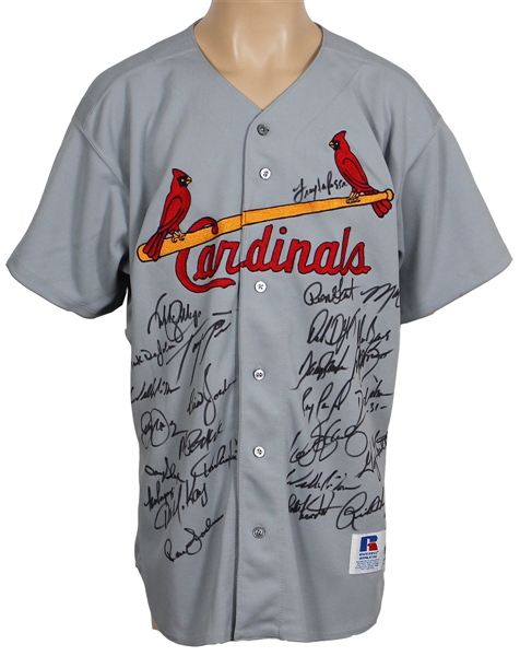 St. Louis Cardinals Team Signed Jersey